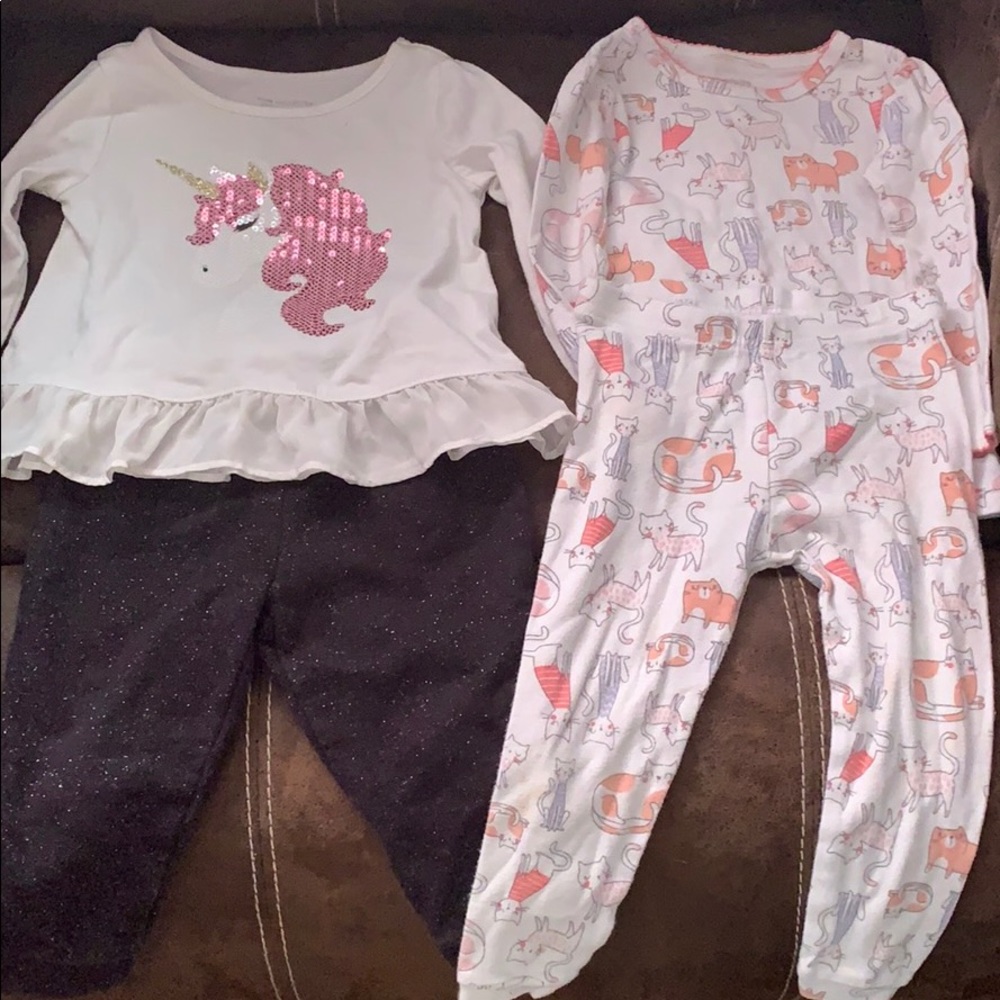 Outfit and pjs